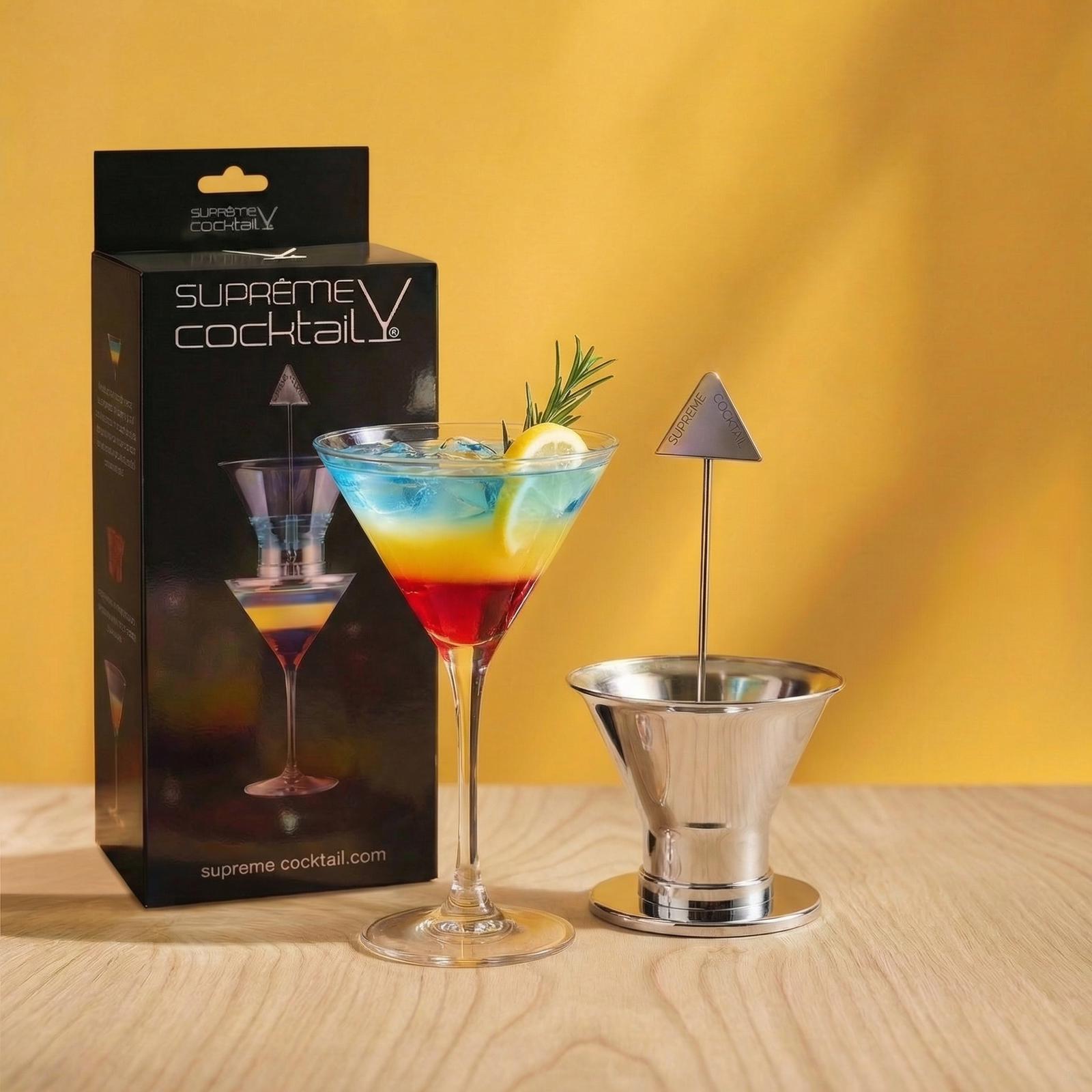 Suprême Cocktail Chrome Finition Inox