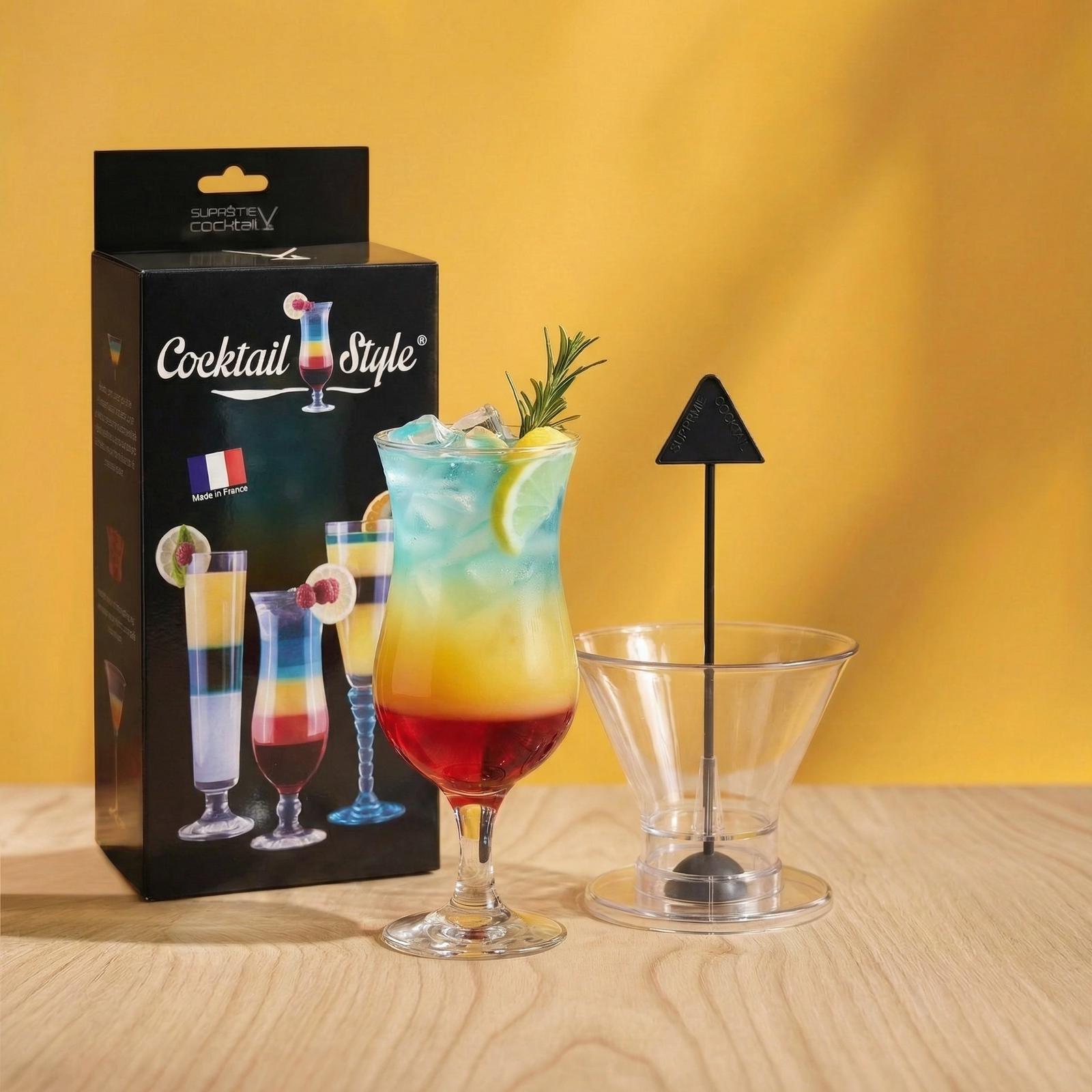 Suprême Cocktail Transparent Polycarbonate Résistant